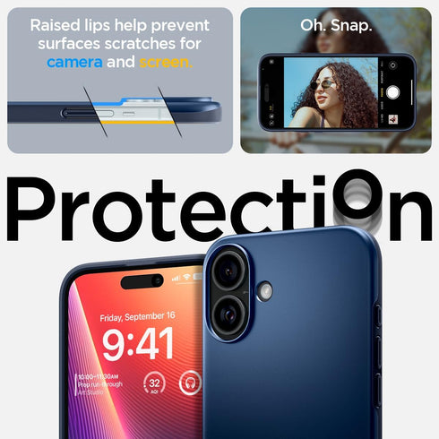 Spigen iPhone 16 Case Thin Fit MAGFIT